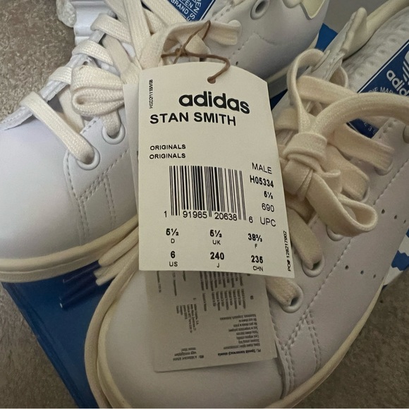 Adidas Stan Smith ‘White Blue Bird’ Sneakers - Picture 2 of 4